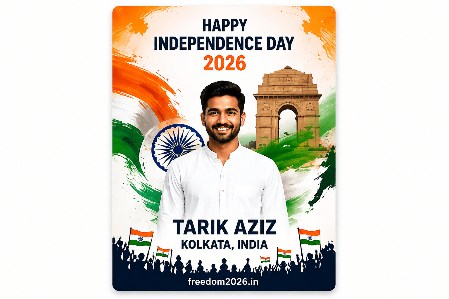 15 August 2026 Independence Day main image design