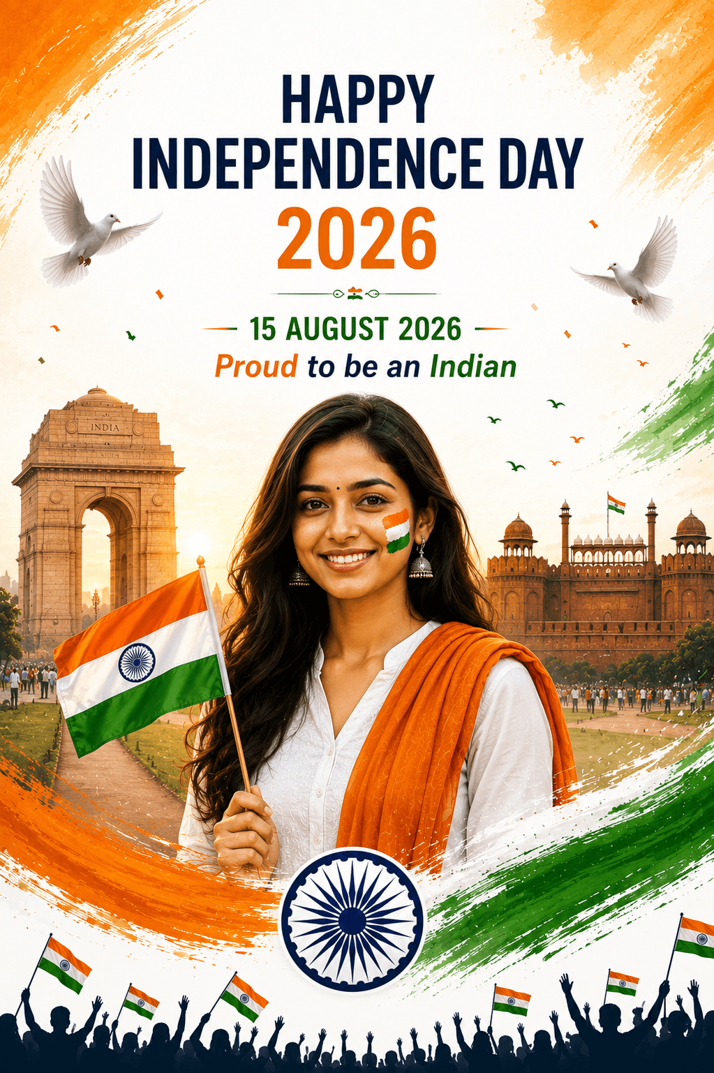 Portrait 15 August 2026 Poster