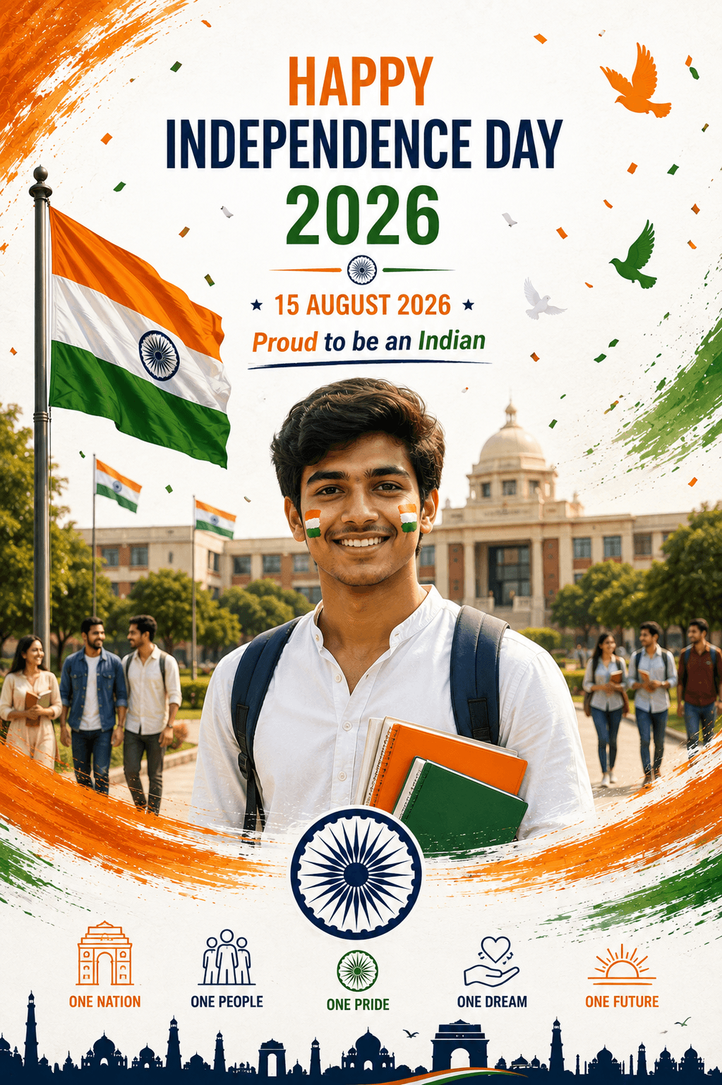 Student 15 August Poster Template